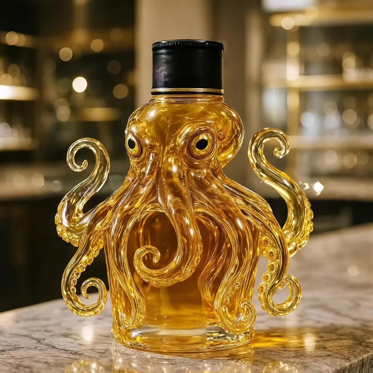 The Kraken Rum Edition 3D Octopus Bottle