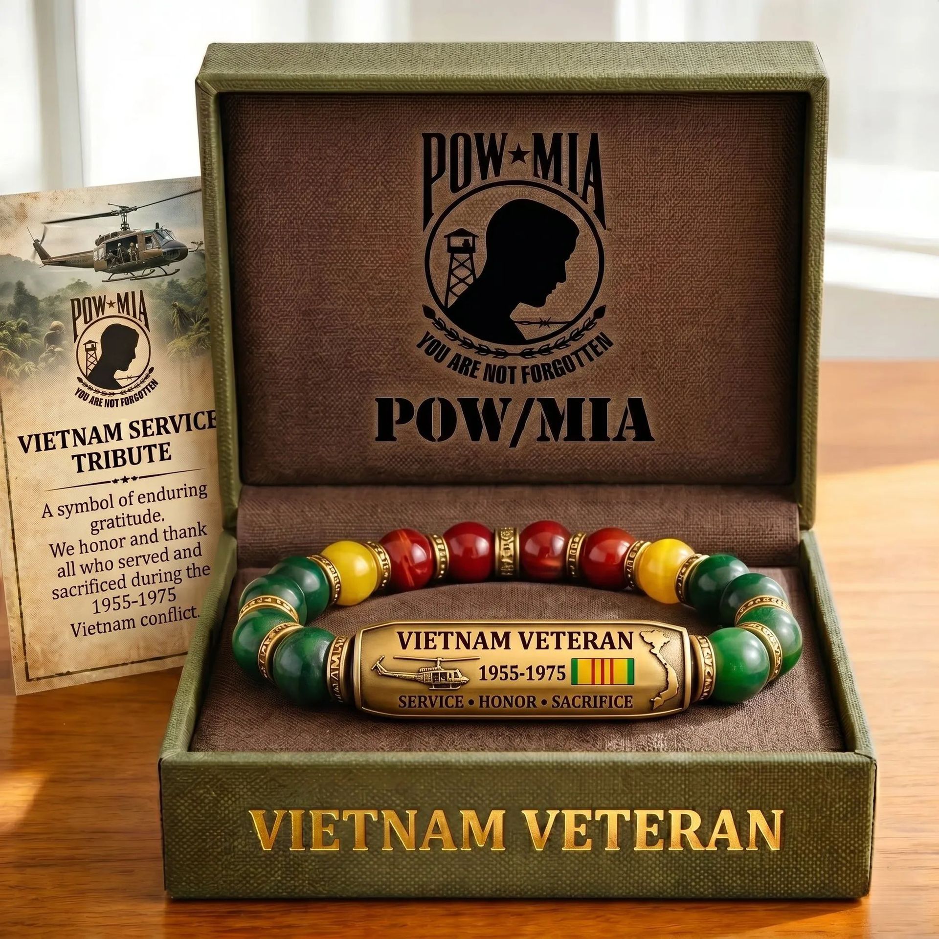 Commemorative Bracelet – Vietnam Veterans Memorial Bracelet
