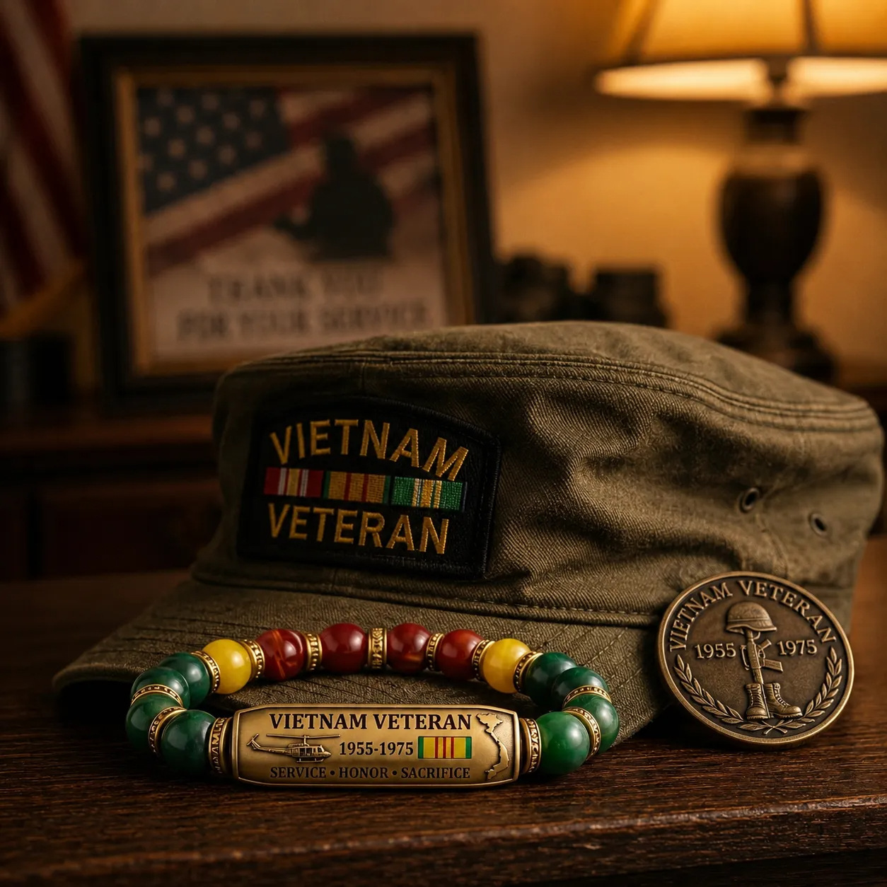 Commemorative Bracelet – Vietnam Veterans Memorial Bracelet