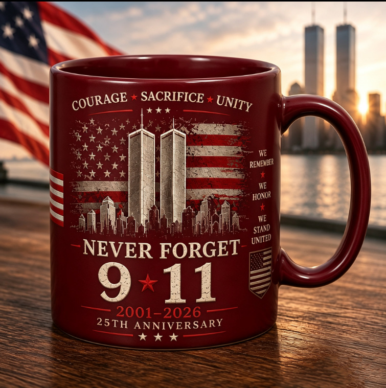 9/11 Memorial Tribute Mug
