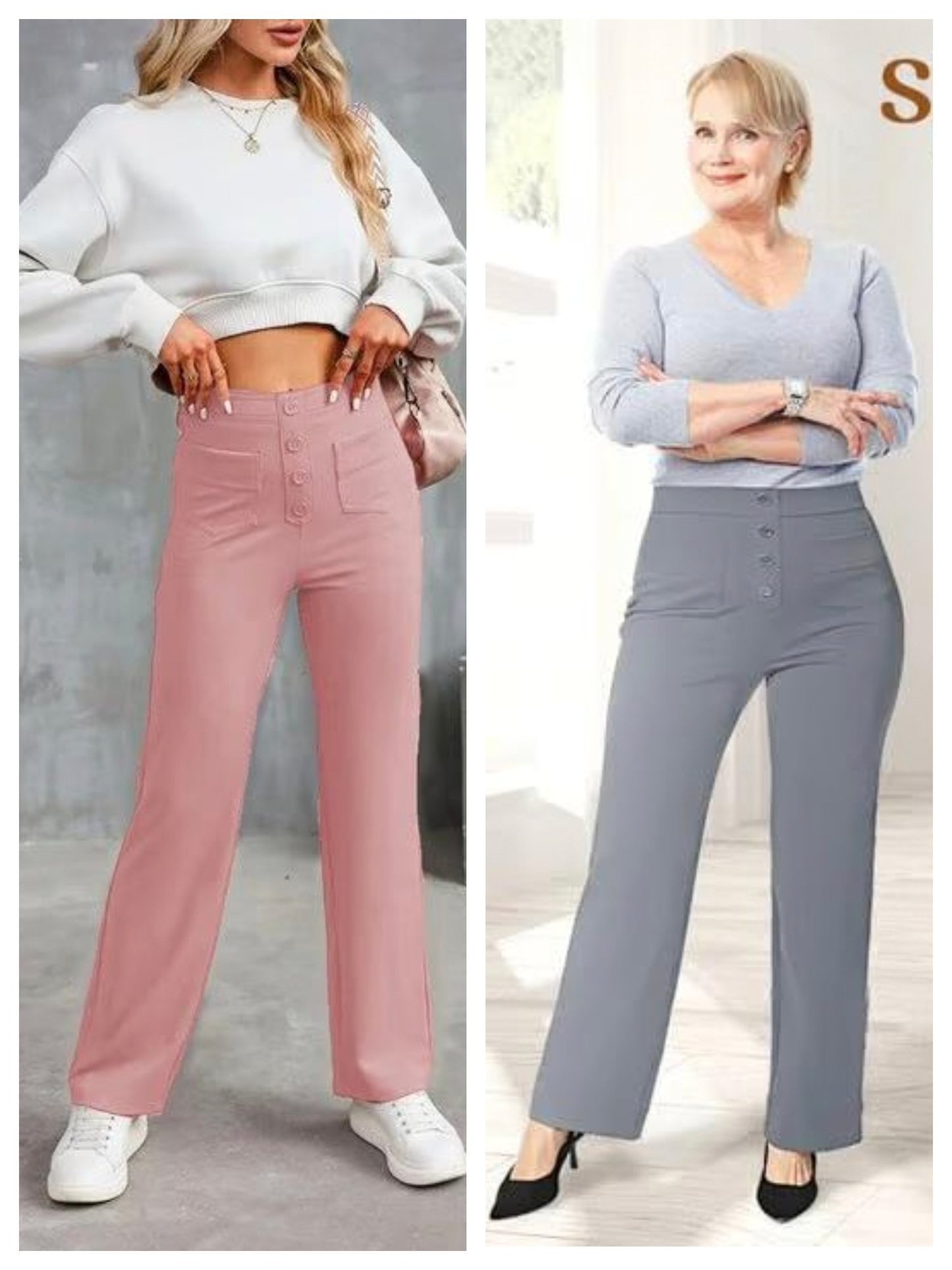🔥Last Day 49% Off🔥-Women's Casual High Waist Stretch Pants