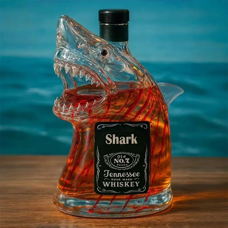 Shark 50th Whiskey Bottles Anniversary Limited Edition 