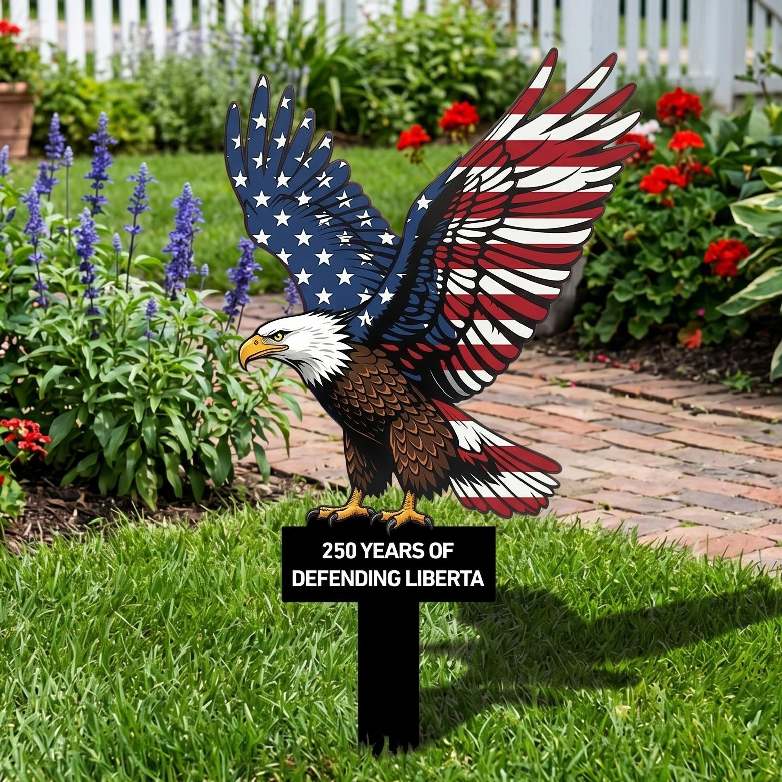 250th Anniversary Garden Stake