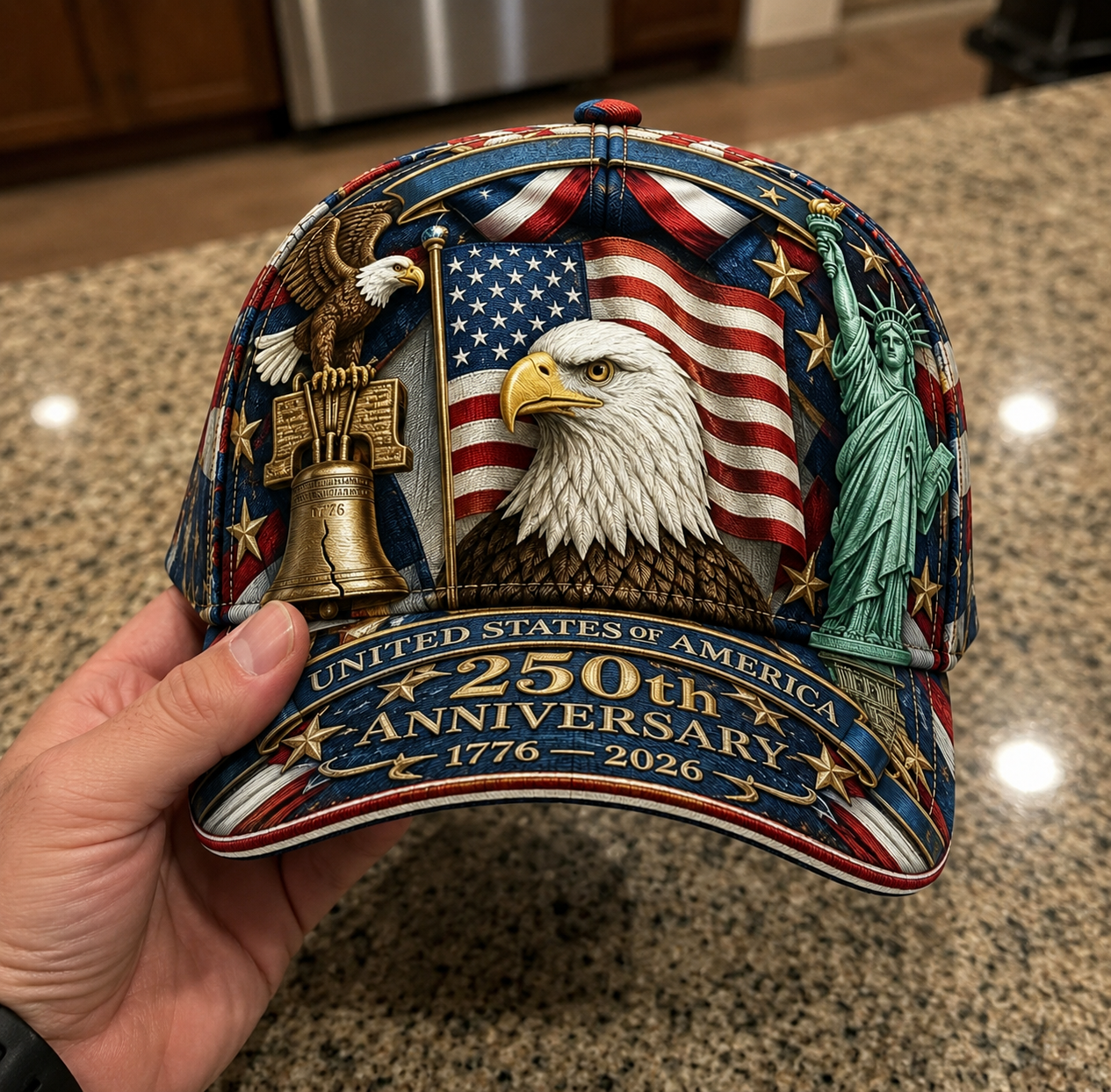 ⚡️INDEPENDENCE DAY 49% OFF -HONOR THE LEGACY. WEAR THE PRIDE. 250th Anniversary Patriotic Cap (1776–2026)