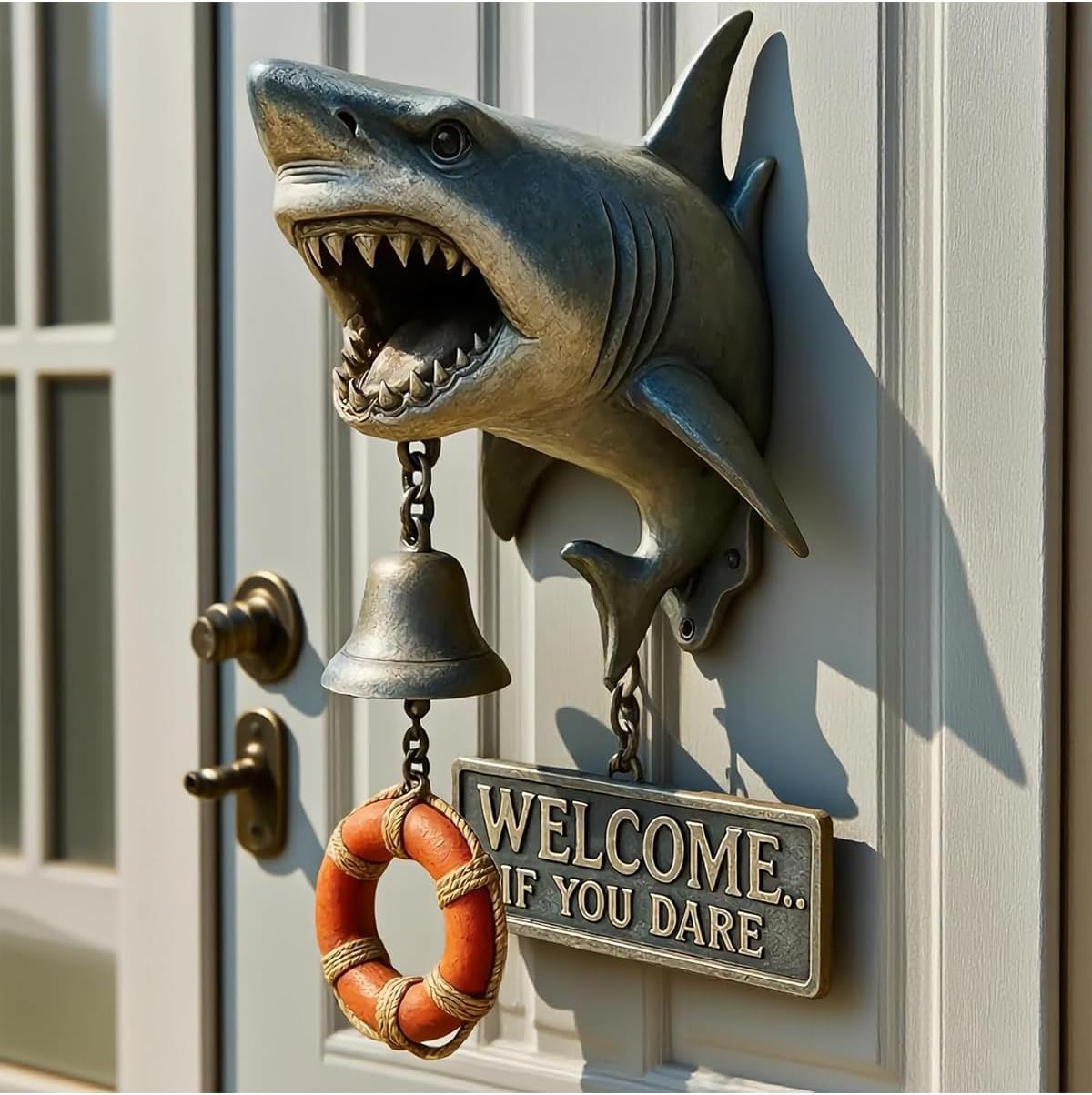 Shark Attack Wall Bell
