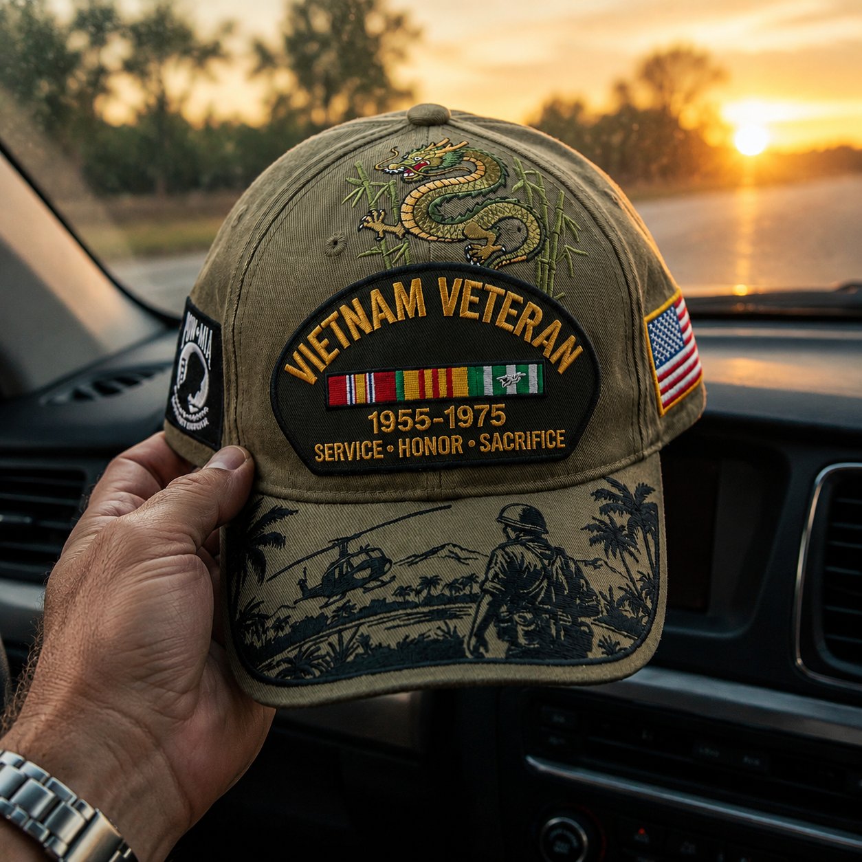 Last Day Promo: 49% OFF 🎖️ - Vietnam Veteran Tribute Cap