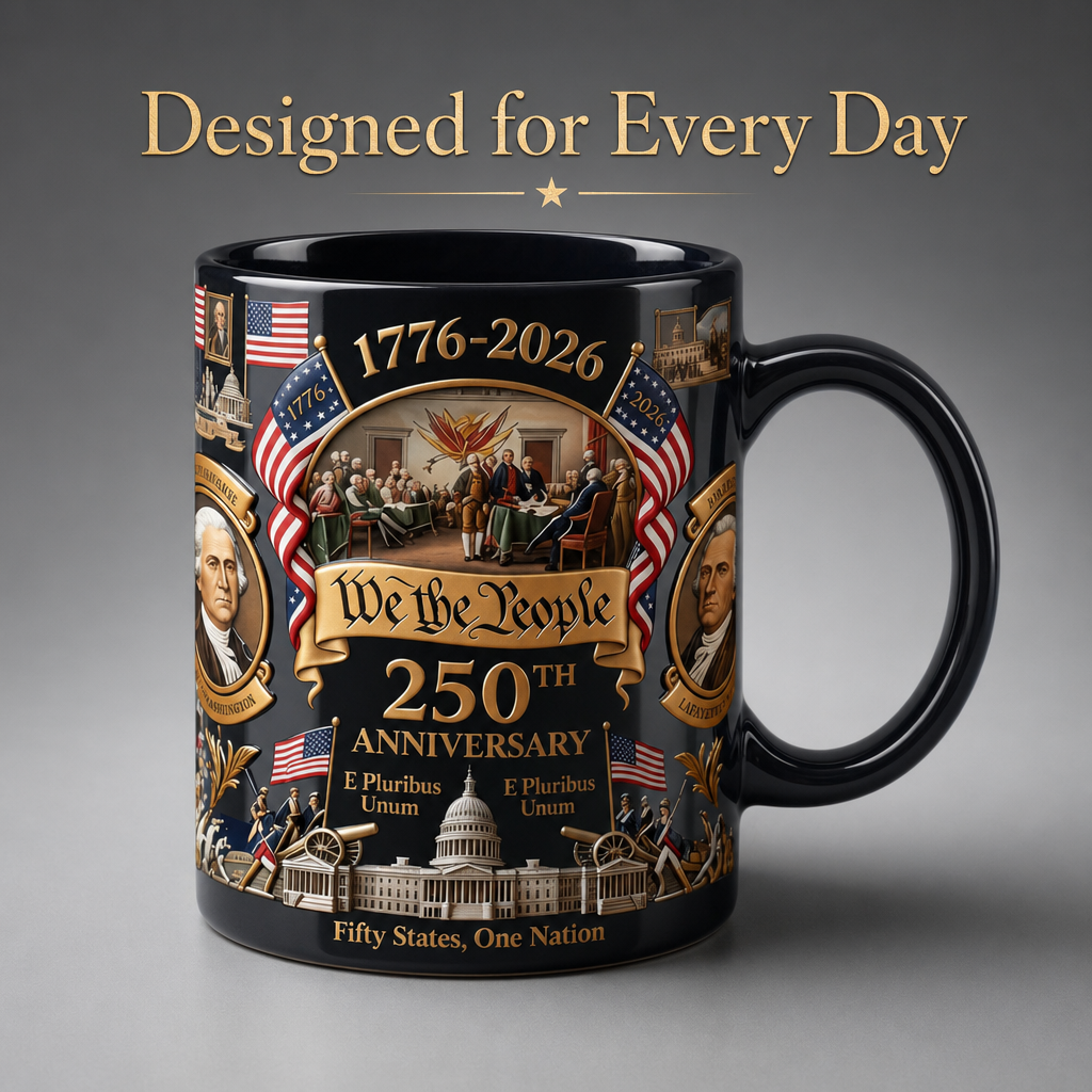 Hand holding the mug comfortably.