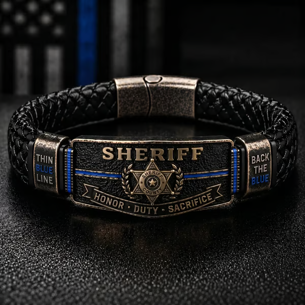 🔥Last Day Promo: 49% Police Tribute Price Drop -Law Enforcement Brotherhood Bracelet - Law Enforcement
