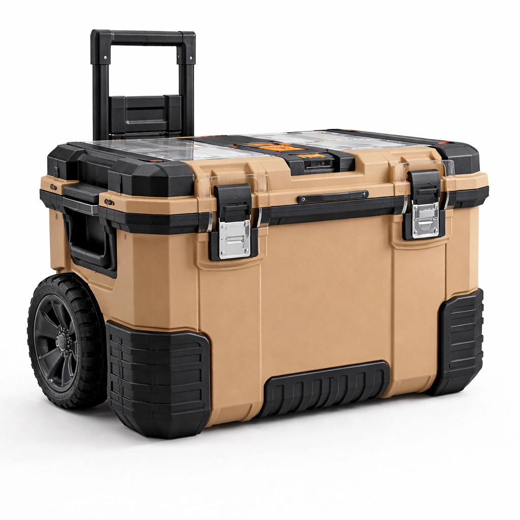 Werkzeugkoffer mit Rollen Braun Gross-avlonera