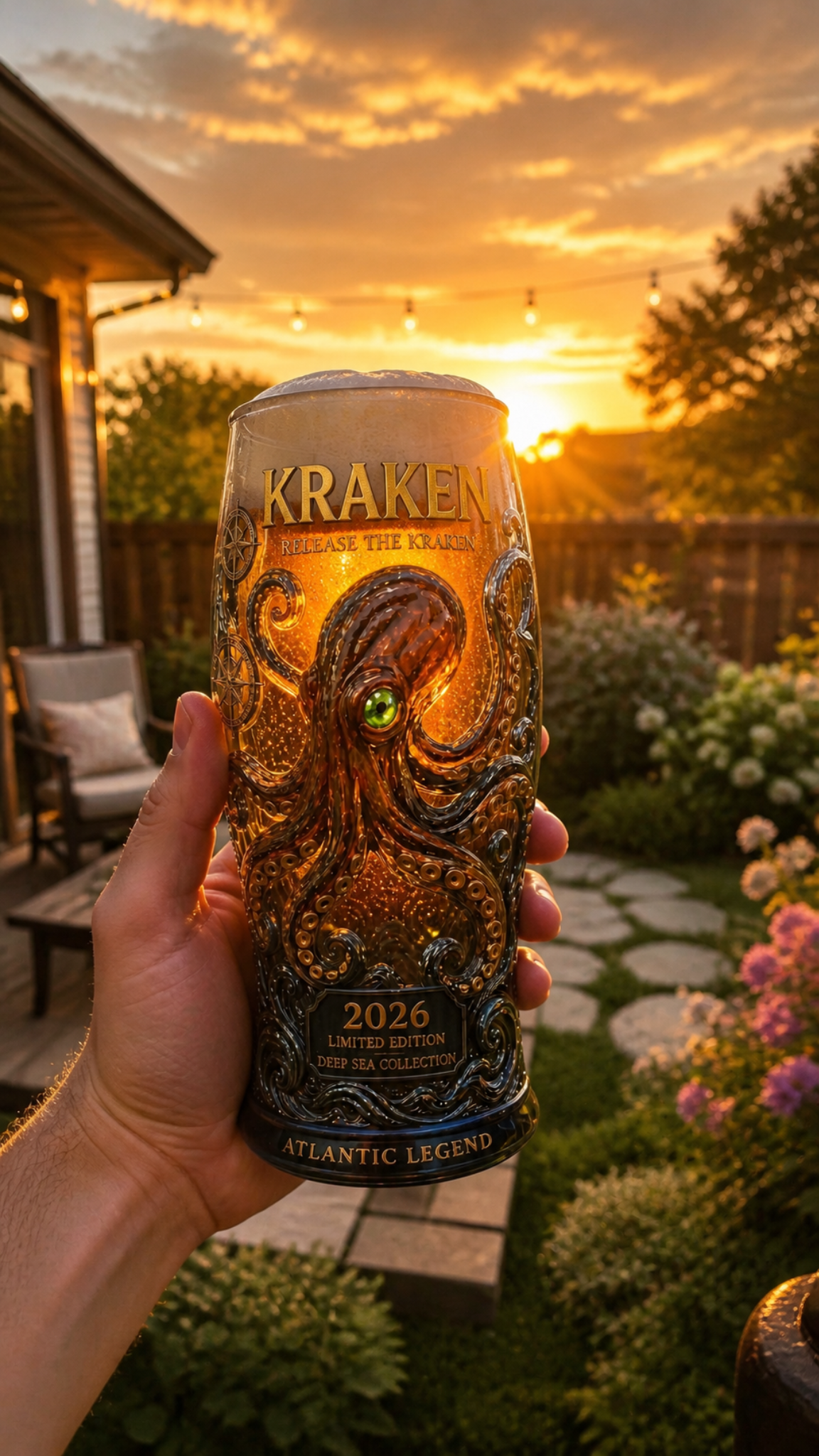 KRAKEN ABYSS EDITION GLASS – 2026 LIMITED COLLECTOR SERIES