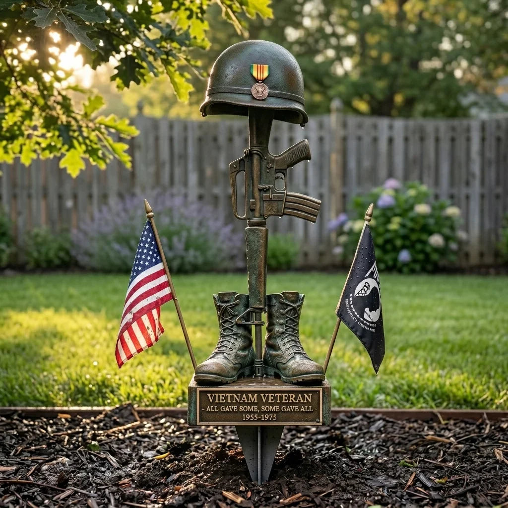 Vietnam Veteran Tribute Garden Stake