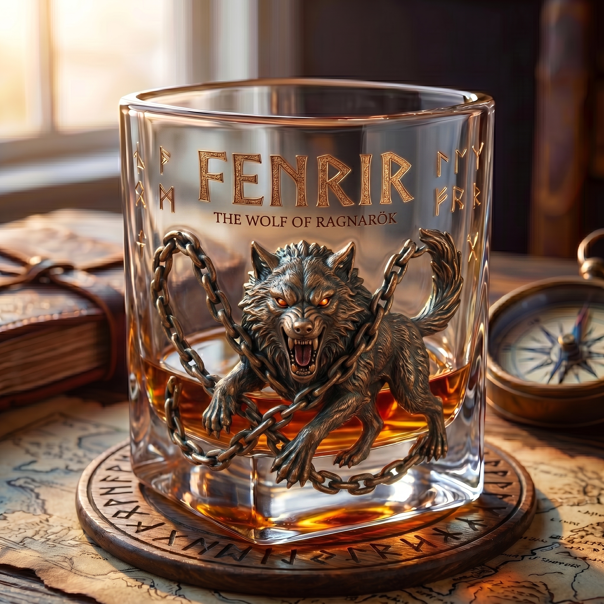 🐙 Mythical Titan Glass