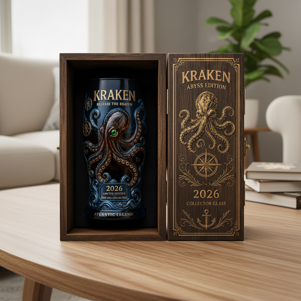 KRAKEN ABYSS EDITION GLASS – 2026 LIMITED COLLECTOR SERIES