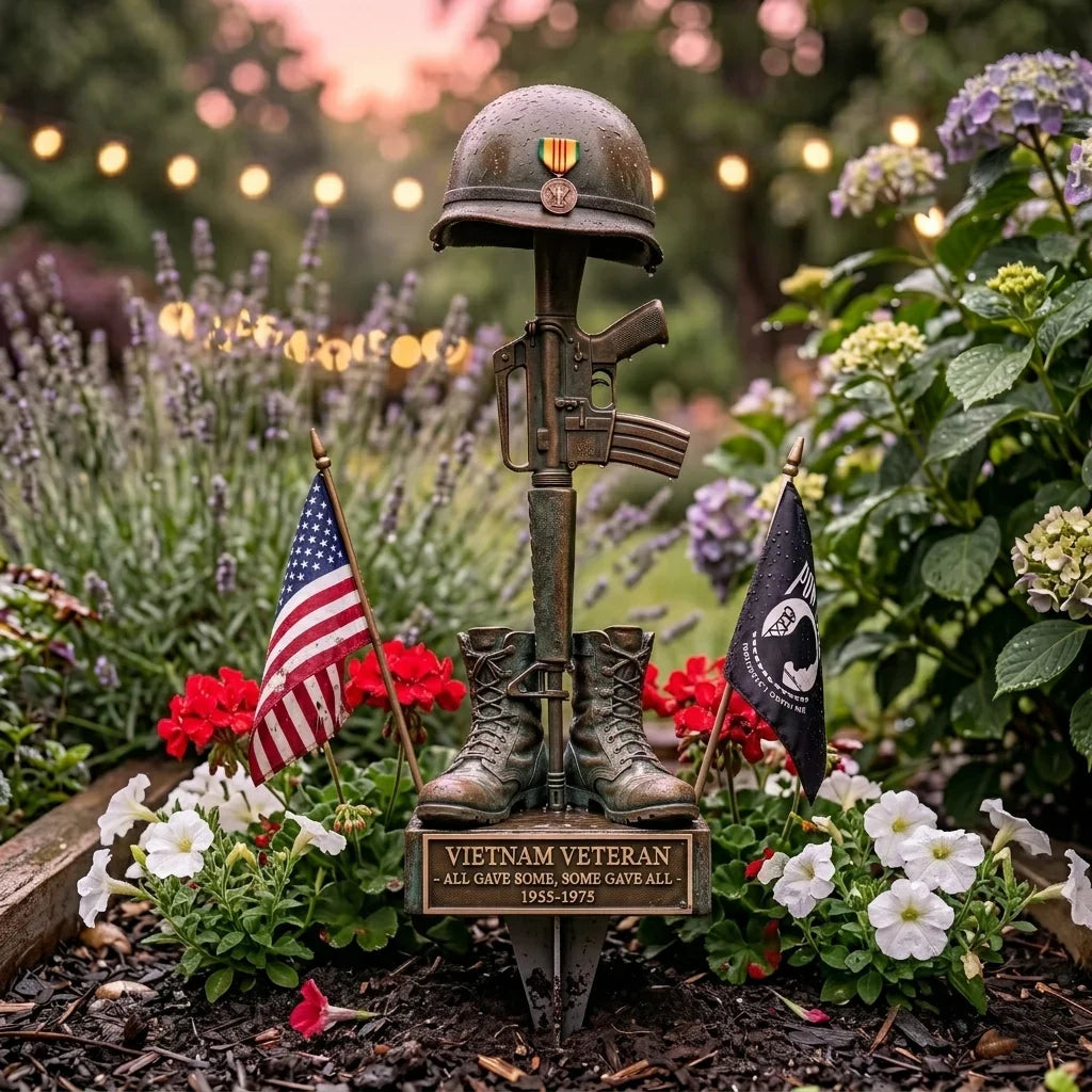 Vietnam Veteran Tribute Garden Stake
