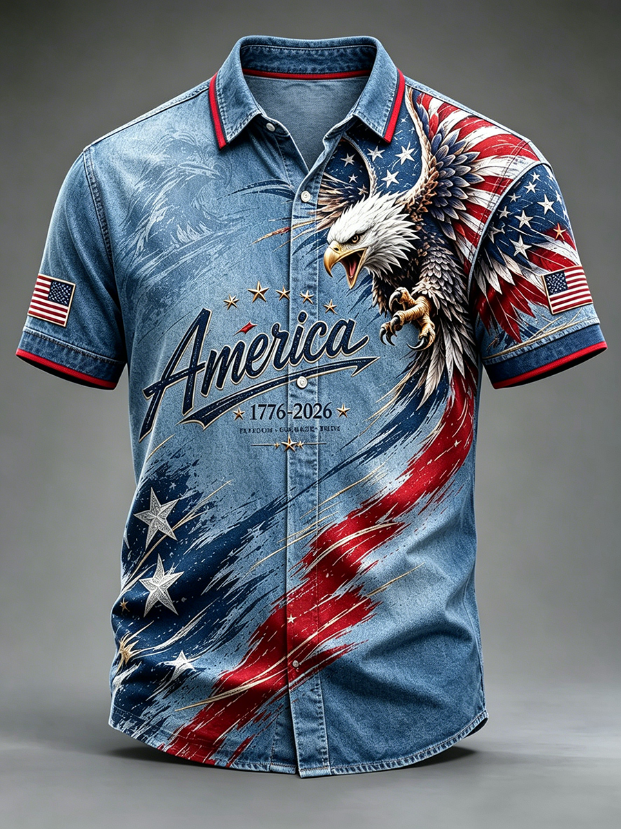 250Th Anniversary Printed Round Neck Top In The United States