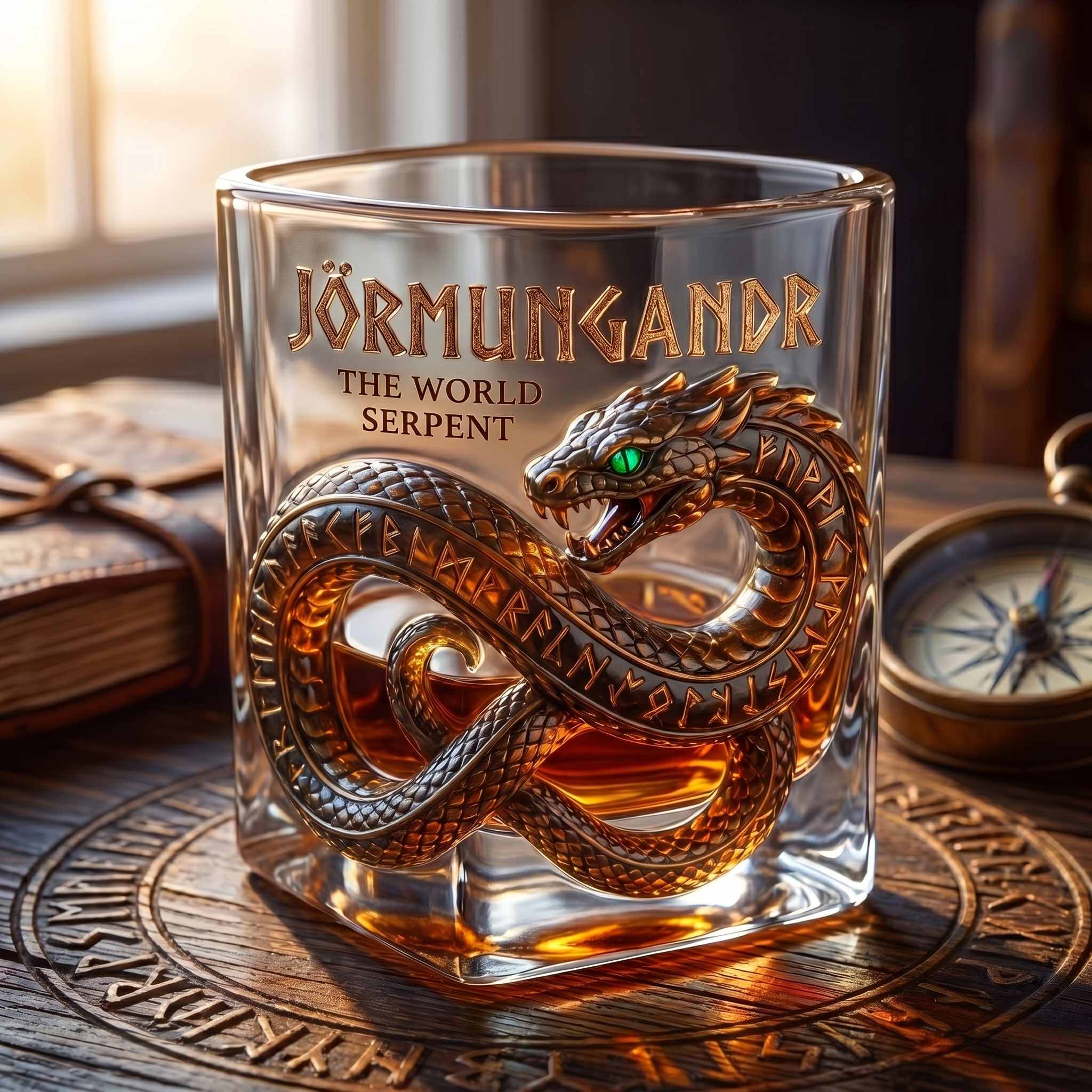 🐙 Mythical Titan Glass