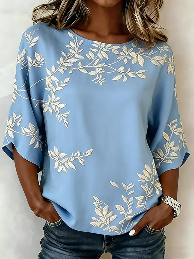Loose Cotton And Linen Vintage Shirt