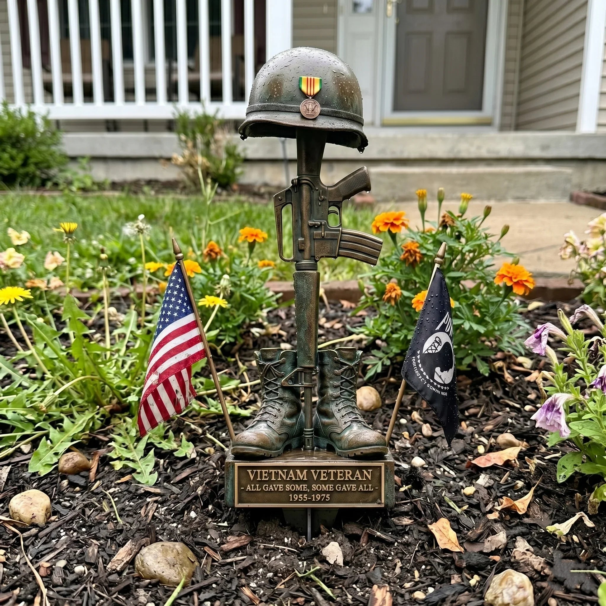 Vietnam Veteran Tribute Garden Stake