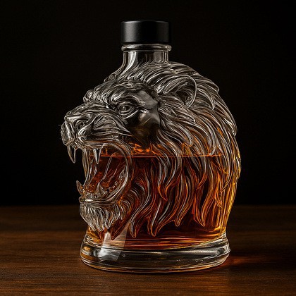 Animal Whiskey Bottle