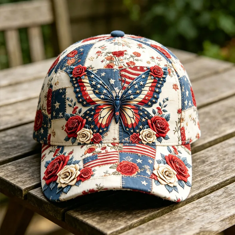 Coat of Many Colors — Country Queen Butterfly Cap