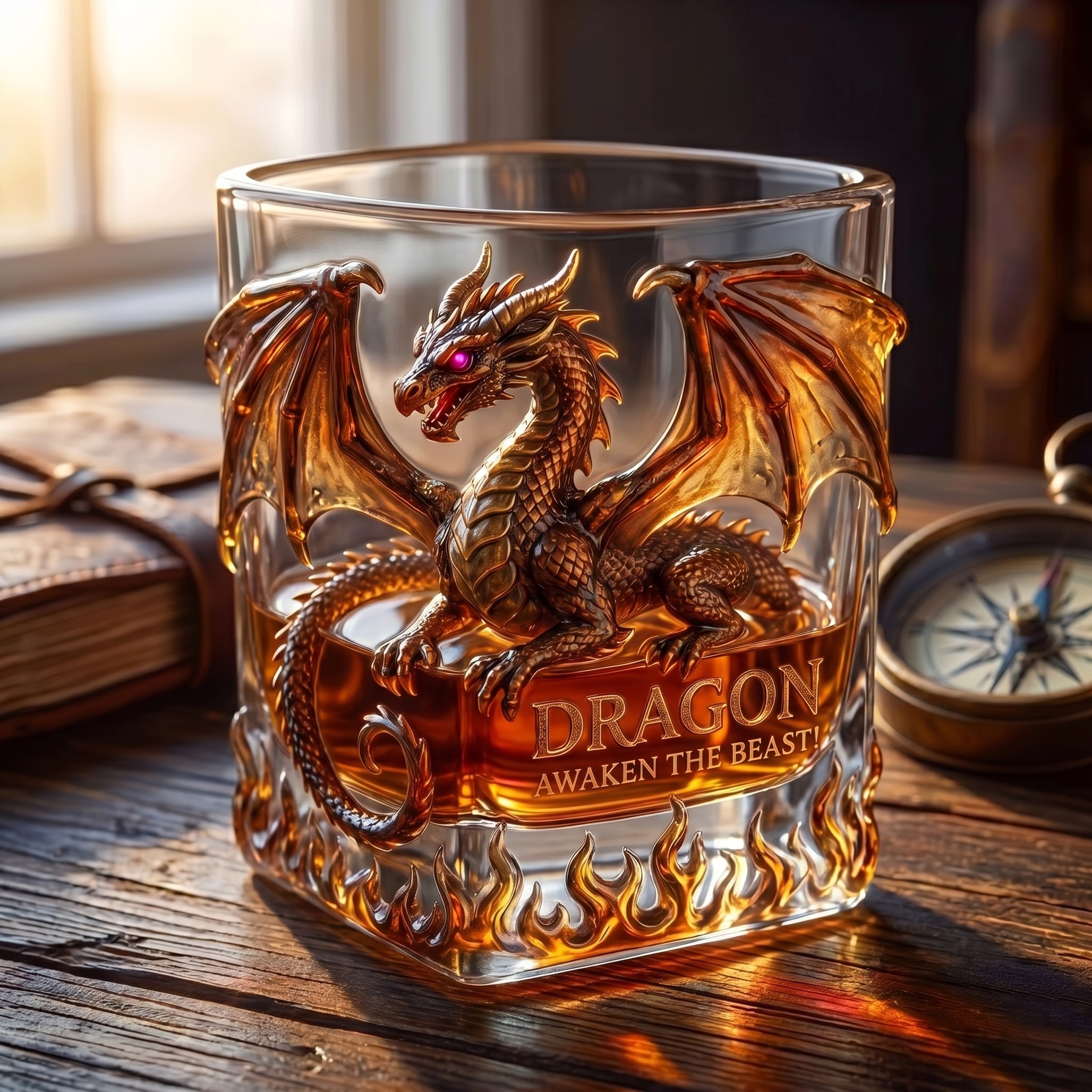🐙 Mythical Titan Glass