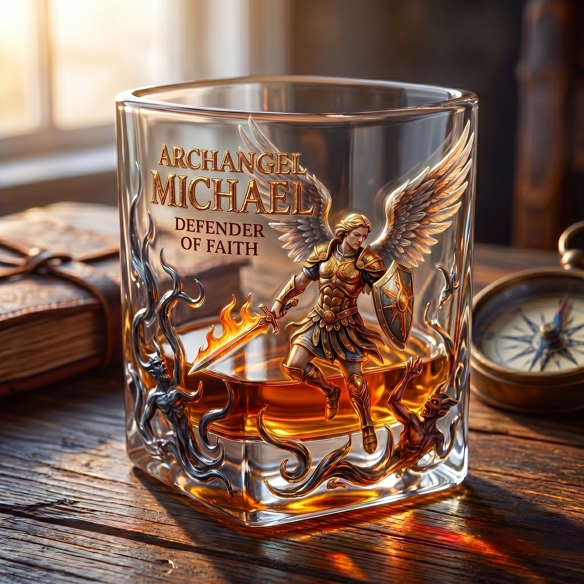 🐙 Mythical Titan Glass
