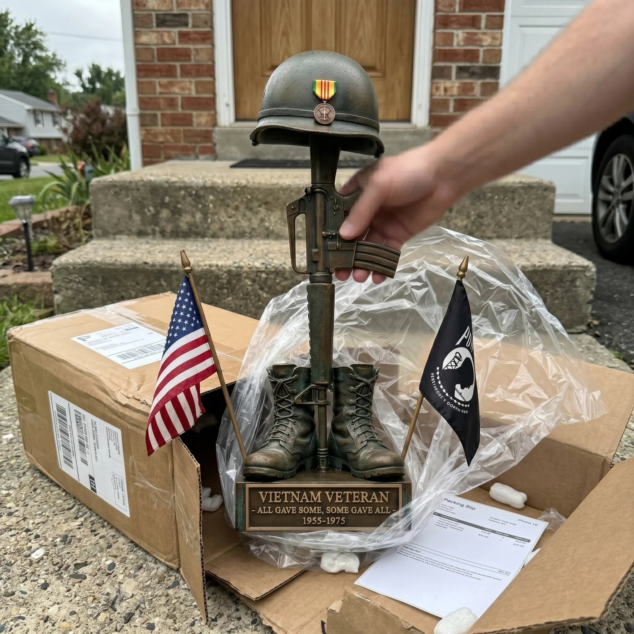 Vietnam Veteran Tribute Garden Stake