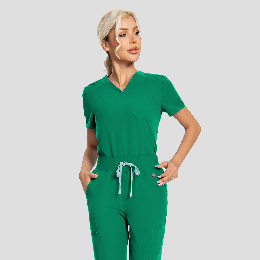 Women’s Scrubs Set – 12 Pockets| 