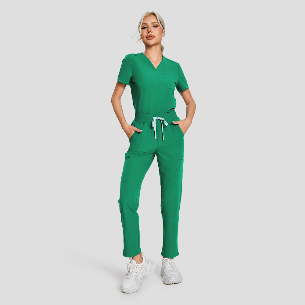 Women’s Scrubs Set – 12 Pockets| 