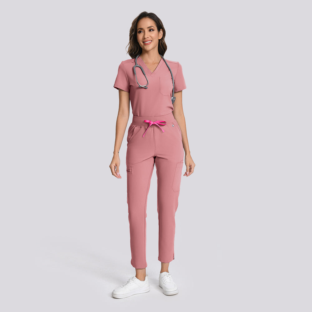 Women’s Scrubs Set – 12 Pockets| 