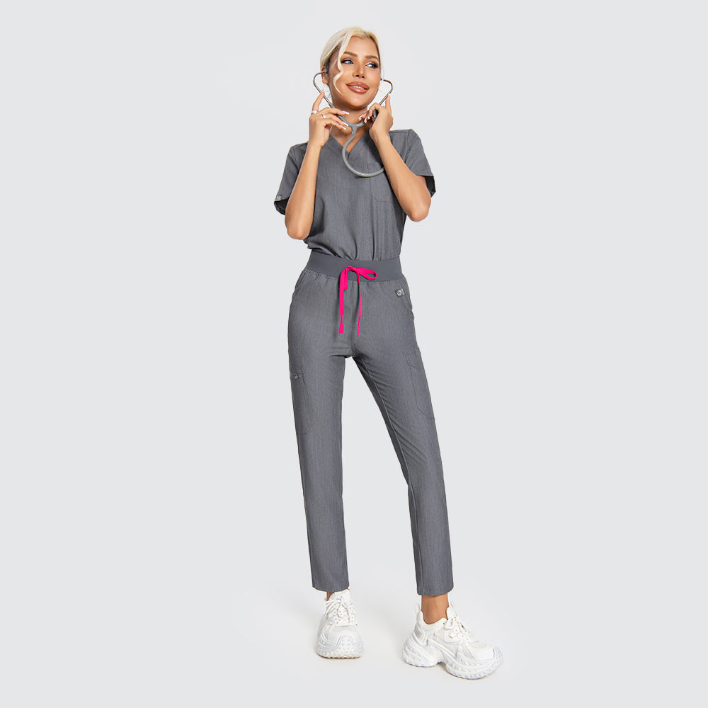 Women’s Scrubs Set – 12 Pockets| 