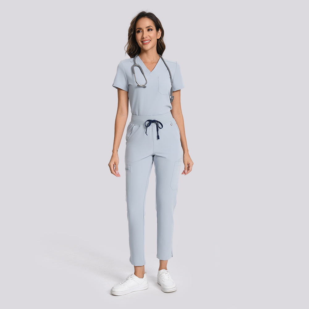 Women’s Scrubs Set – 12 Pockets| 