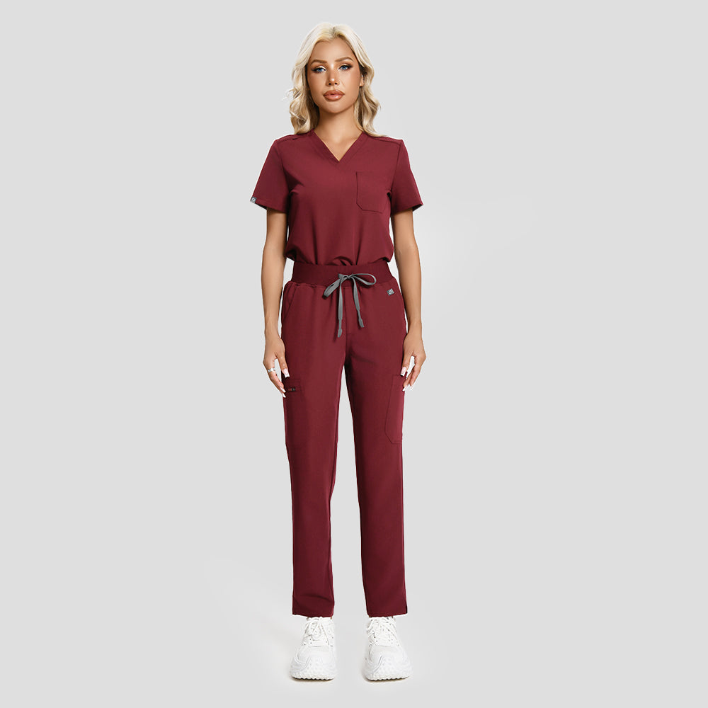 Women’s Scrubs Set – 12 Pockets| 
