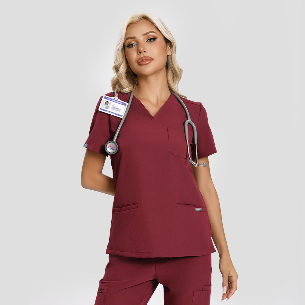 Women’s Scrubs Set – 12 Pockets| 
