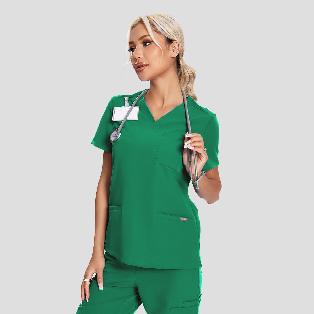 Women’s Scrubs Set – 12 Pockets| 