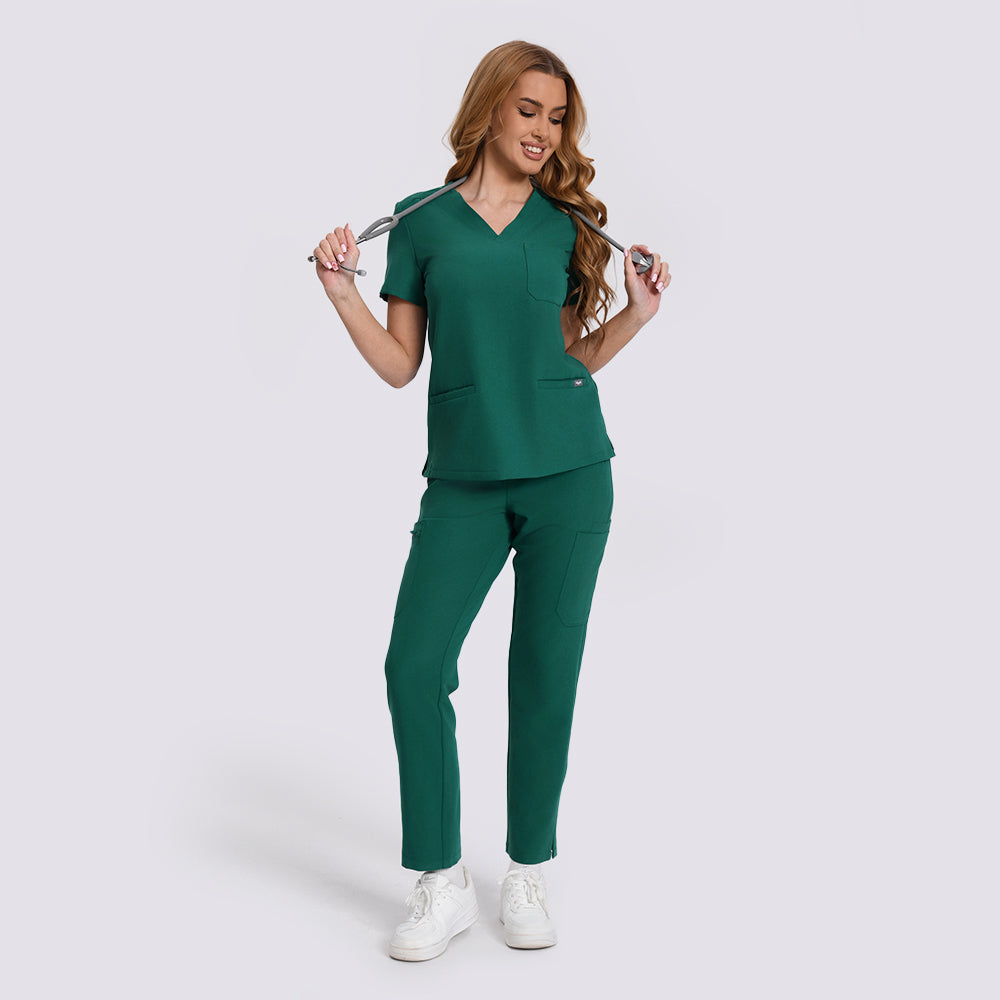 Women’s Scrubs Set – 12 Pockets| 