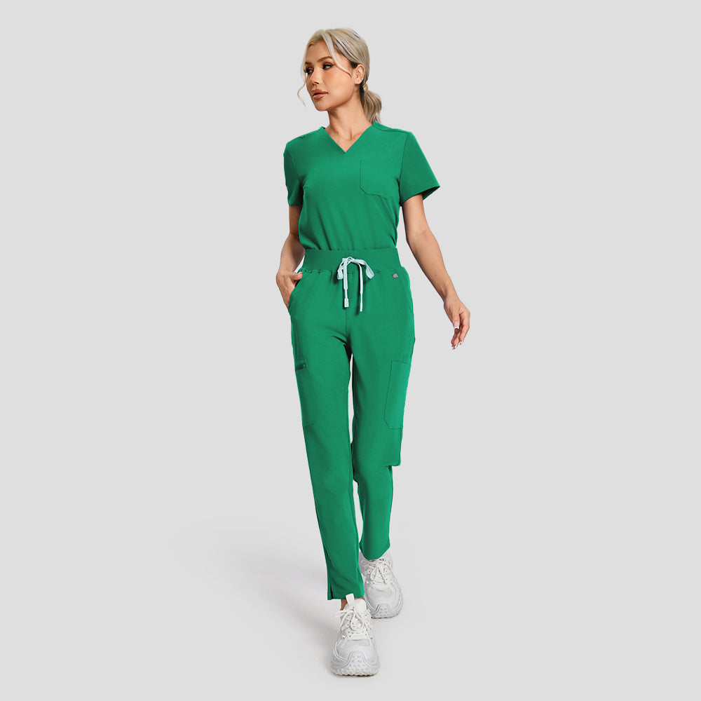 Women’s Scrubs Set – 12 Pockets| 
