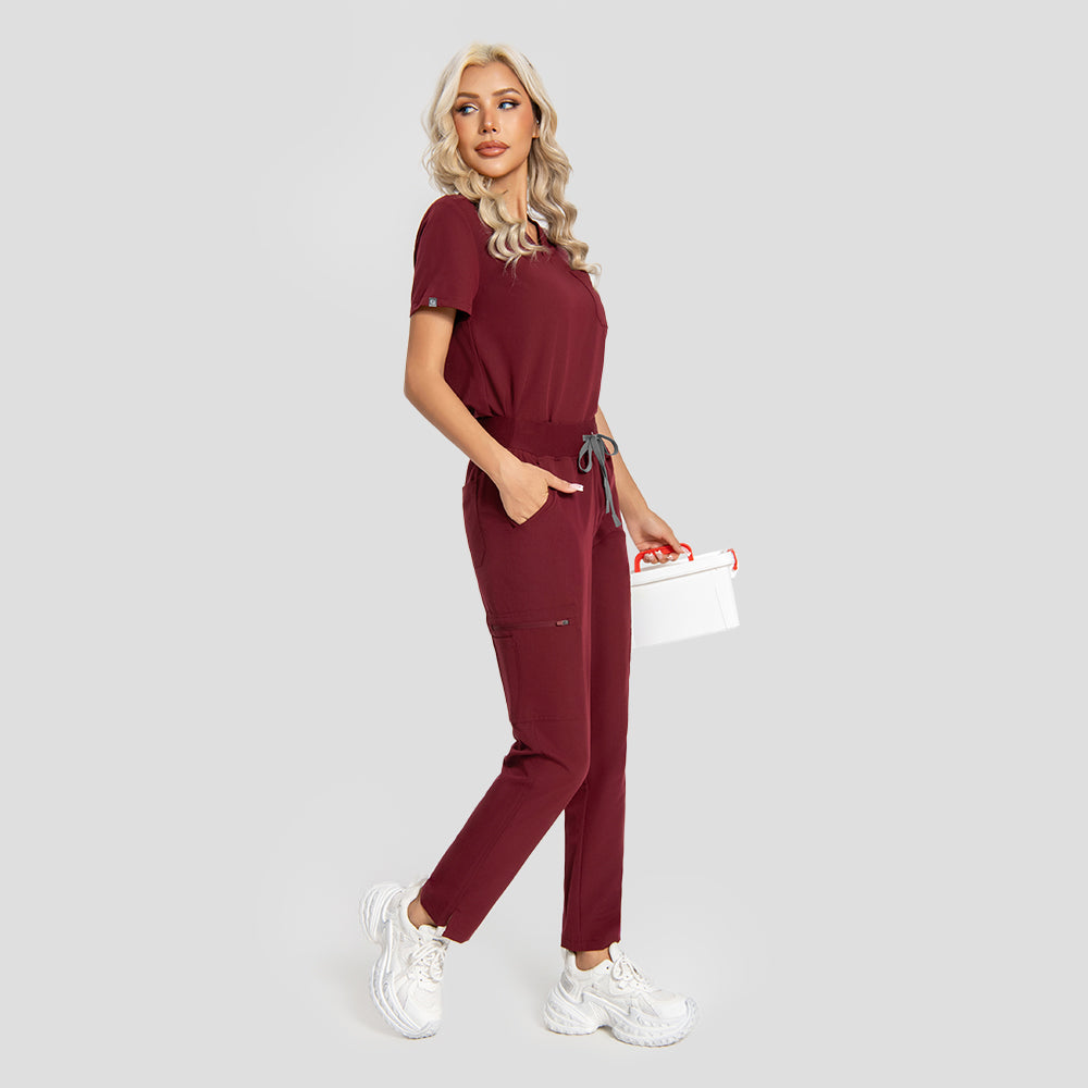 Women’s Scrubs Set – 12 Pockets| 