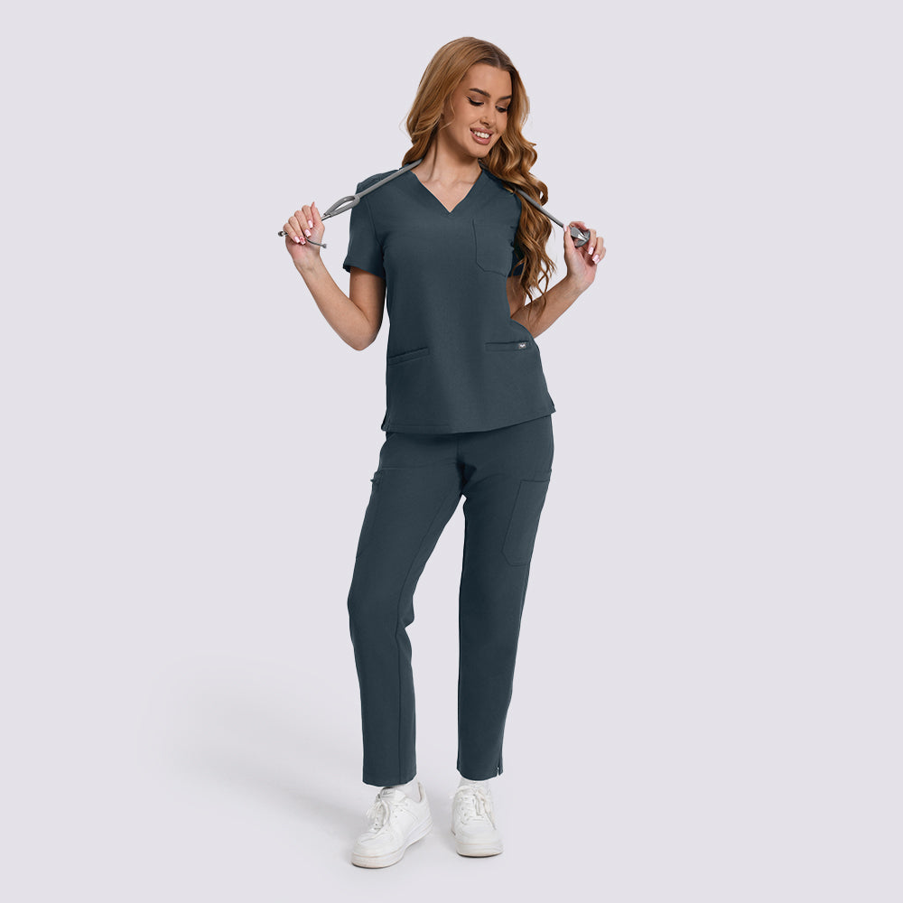 Women’s Scrubs Set – 12 Pockets| 