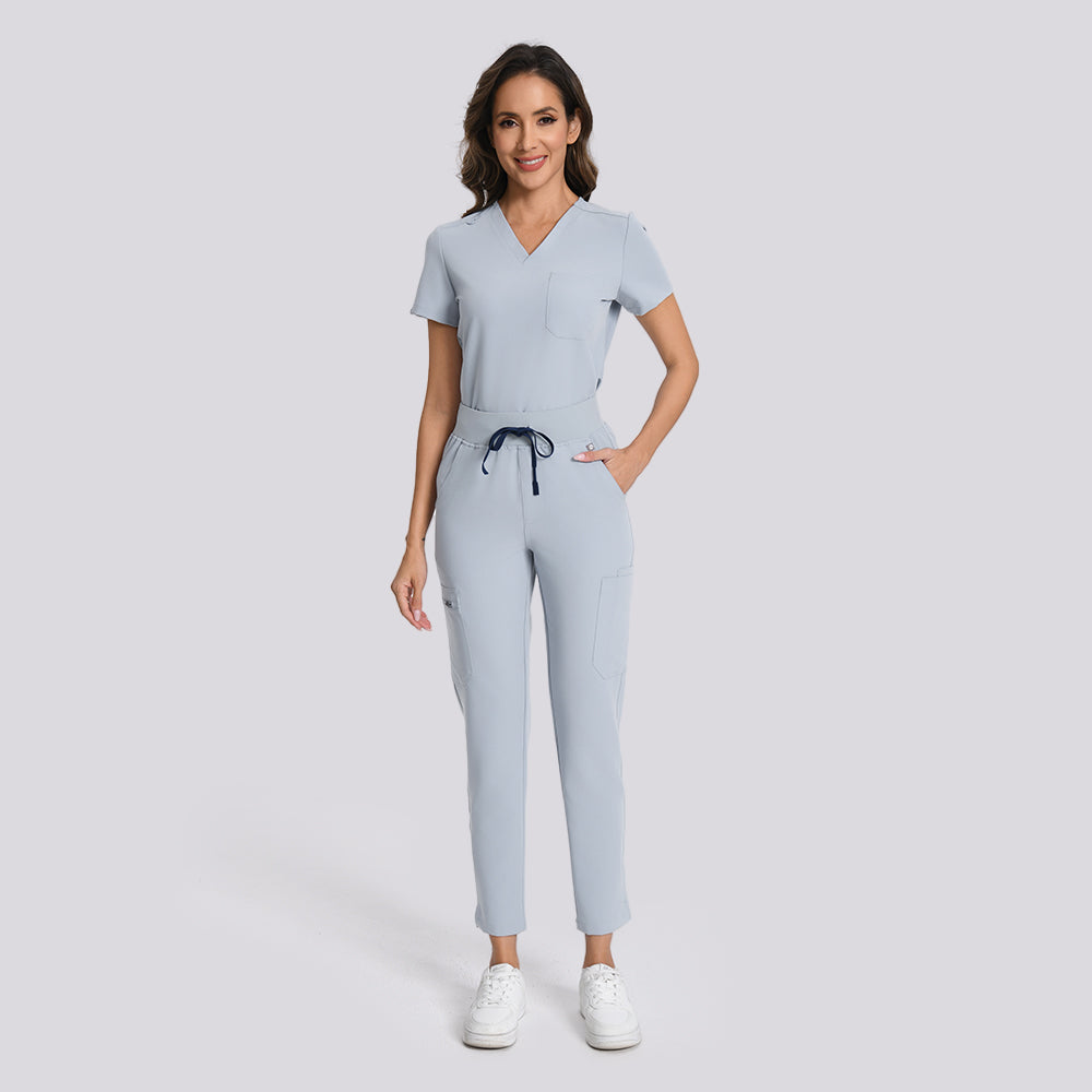 Women’s Scrubs Set – 12 Pockets| 