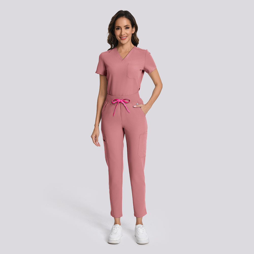 Women’s Scrubs Set – 12 Pockets| 