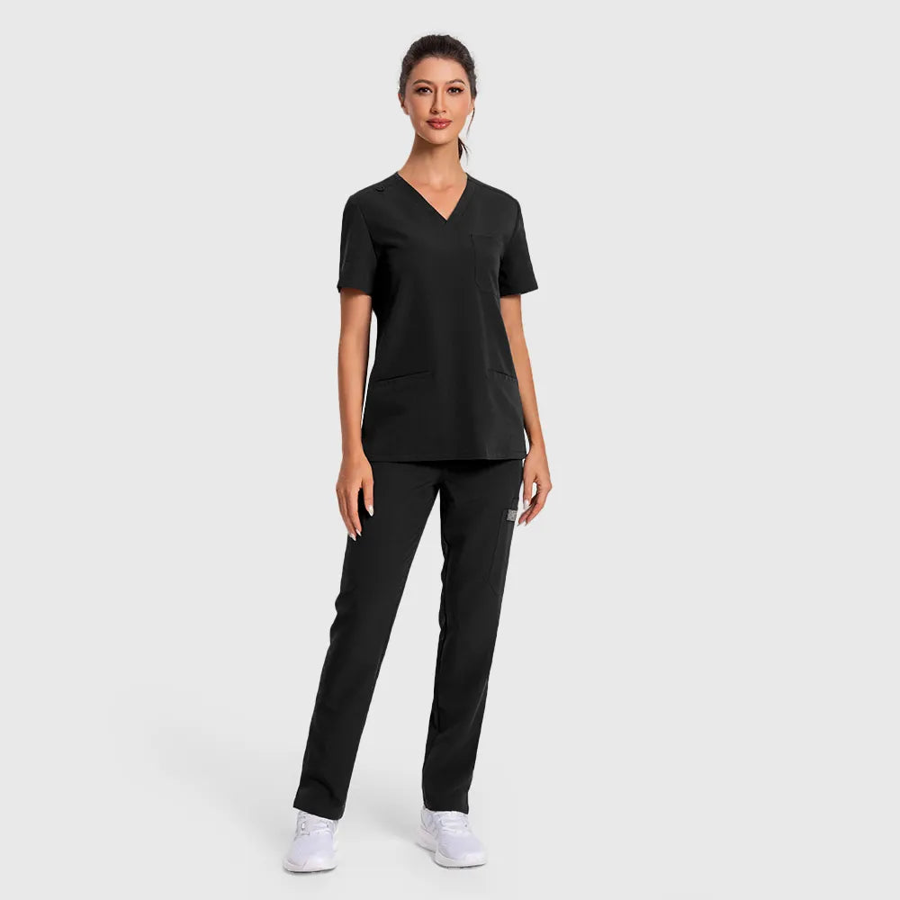 Women’s Scrubs Set – 12 Pockets| 