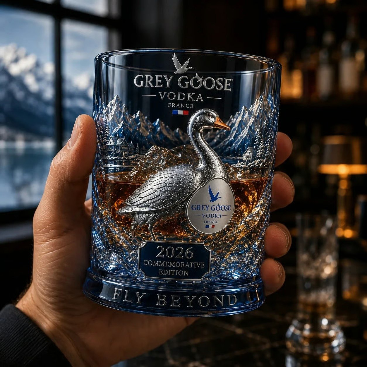 Grey Goose 2026 Commemorative Whisky Glass