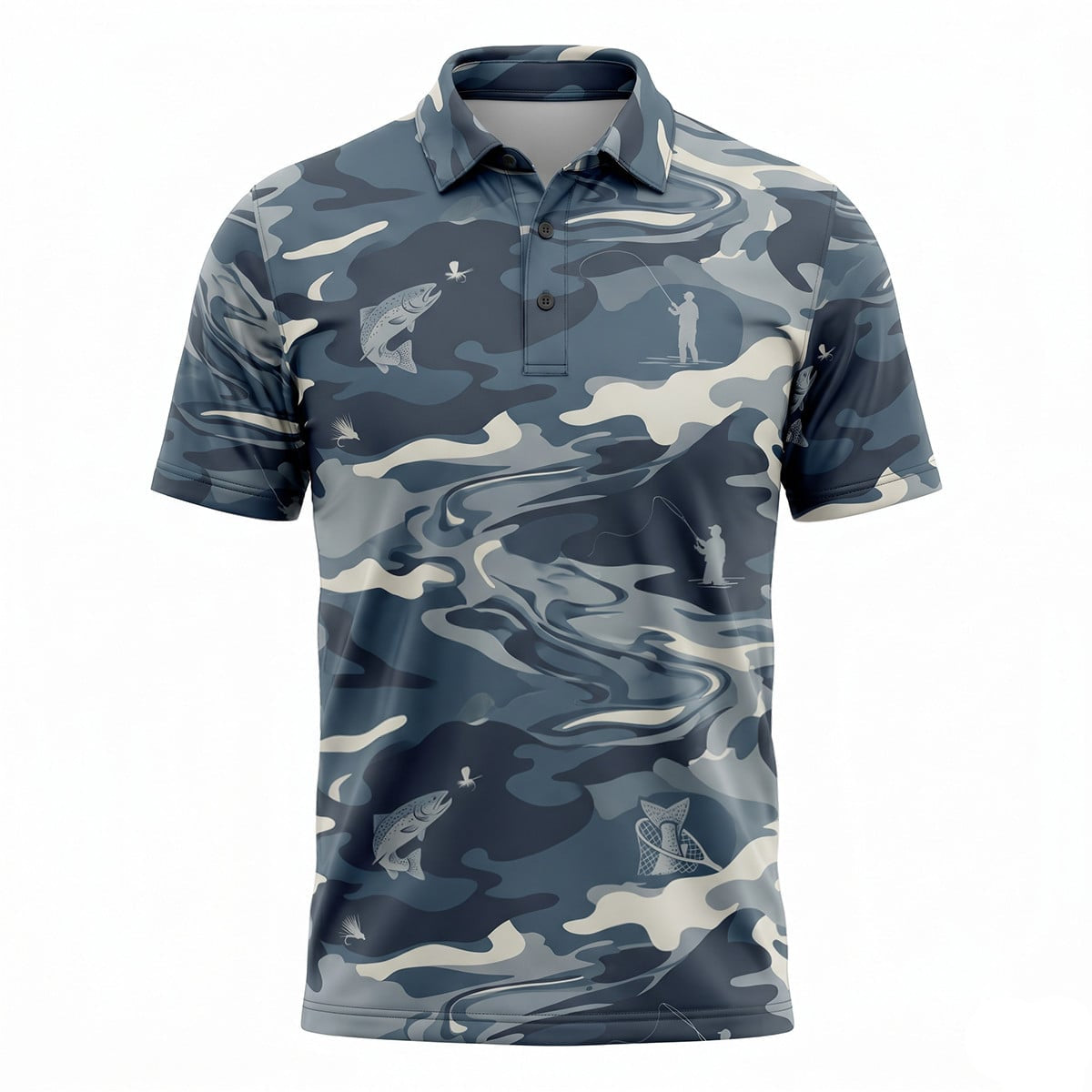Fly Fishing Hunting Polo Shirt FFP1012