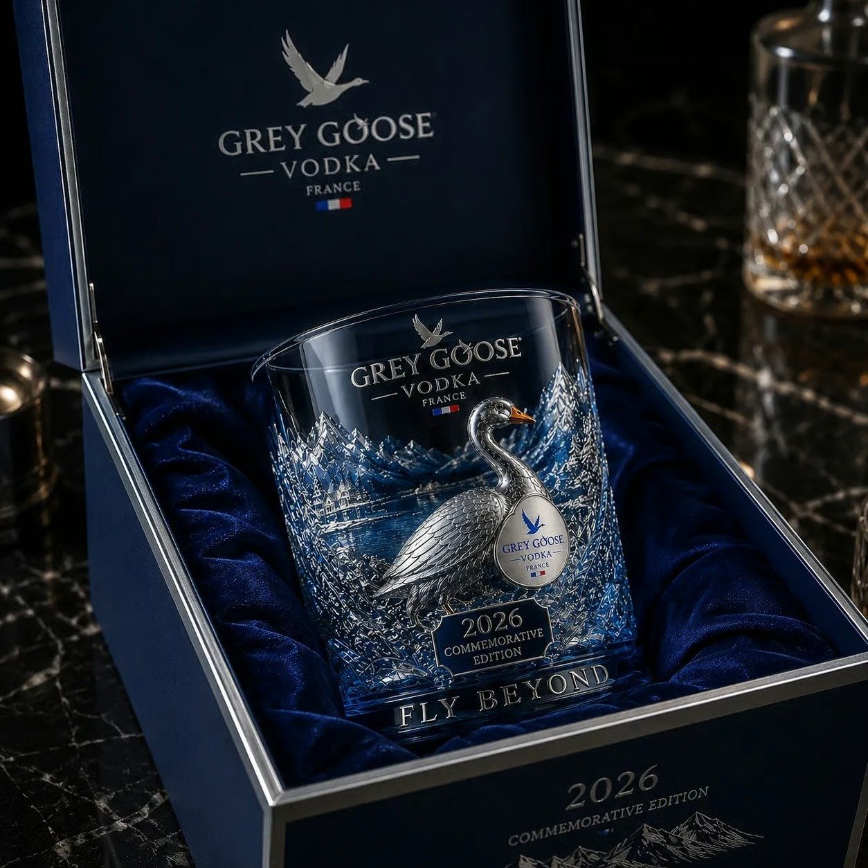 Grey Goose 2026 Commemorative Whisky Glass