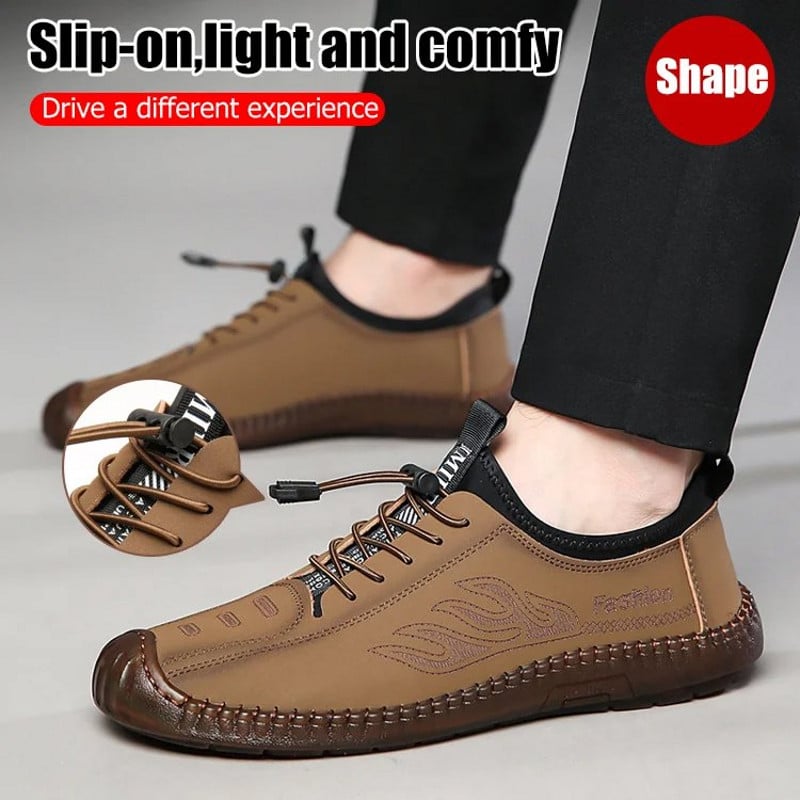 New 2026 fashion casual tendon sole soft sole men's shoes