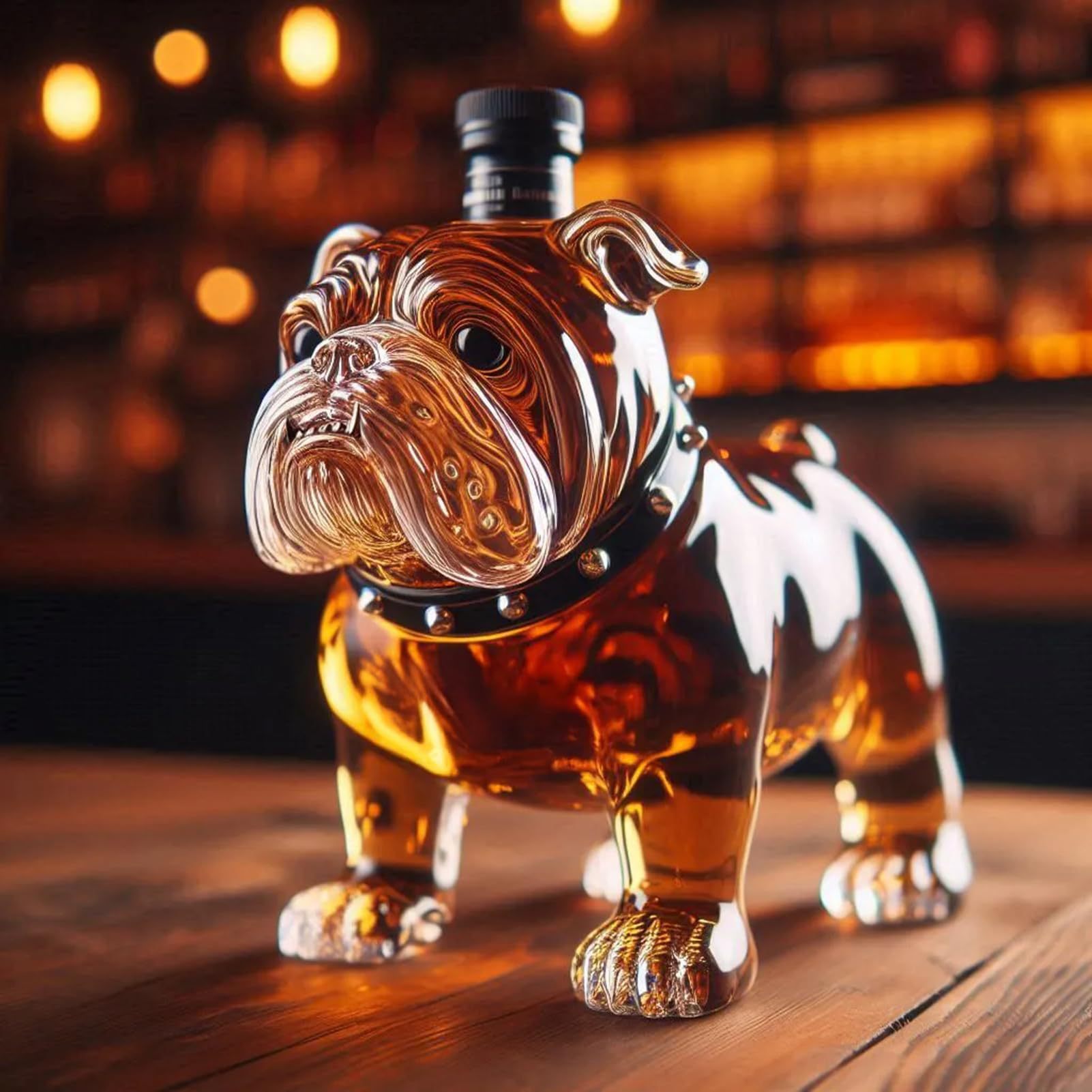Animal Whiskey Bottle