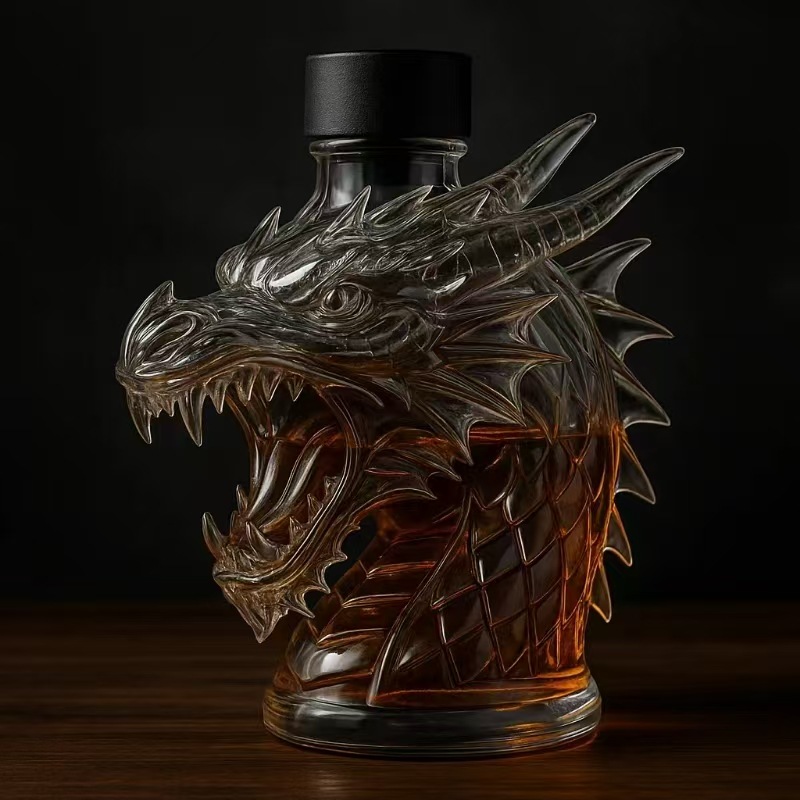 Animal Whiskey Bottle