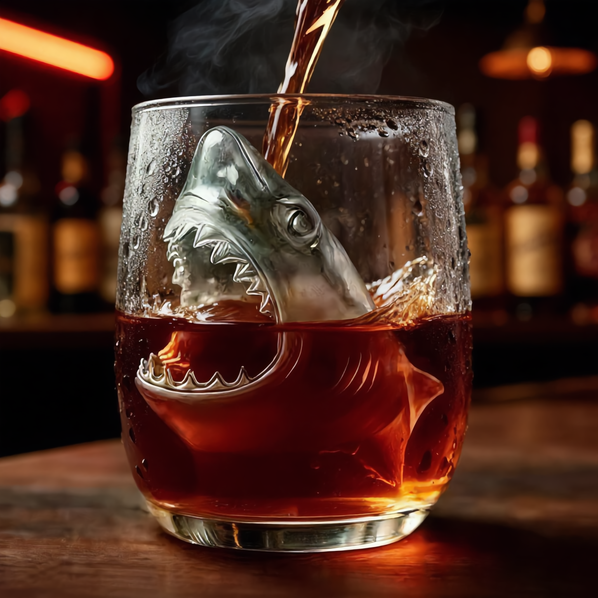 Jaws 50th Anniversary Limited Edition Glass