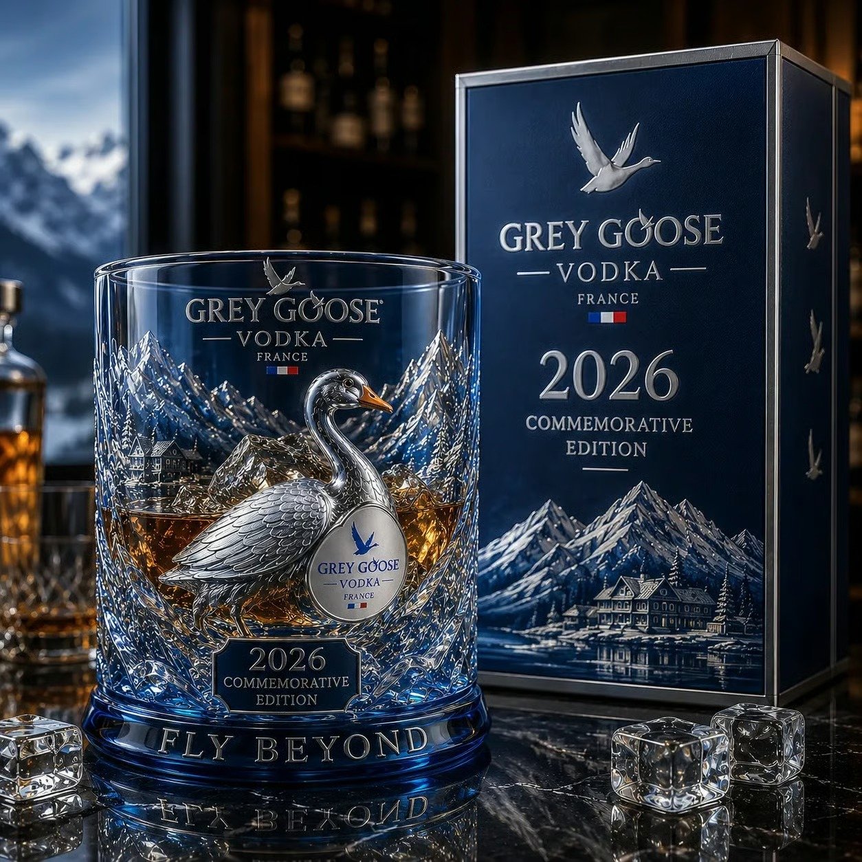 Grey Goose 2026 Commemorative Whisky Glass